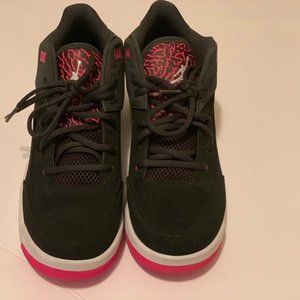 Black Air Jordans Flight